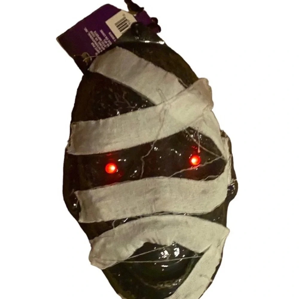 MUMMY MASK HALLOWEEN KIDS EYE LIGHT UP